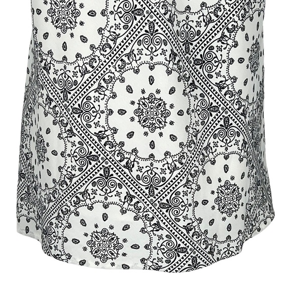 Olivia GREY SPAGHETTI STRAP TUNIC FLORAL‎ PATTERNED TOP - Picture 9 of 13